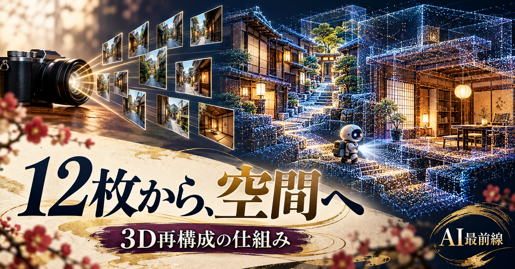 ABot-Reconは「12枚」で何を保つのか——長い映像の3D再構成と限界