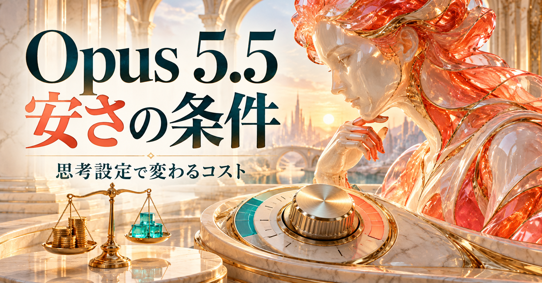Claude Opus 5.5の40%安いはどの条件か。思考設定と総費用を読む