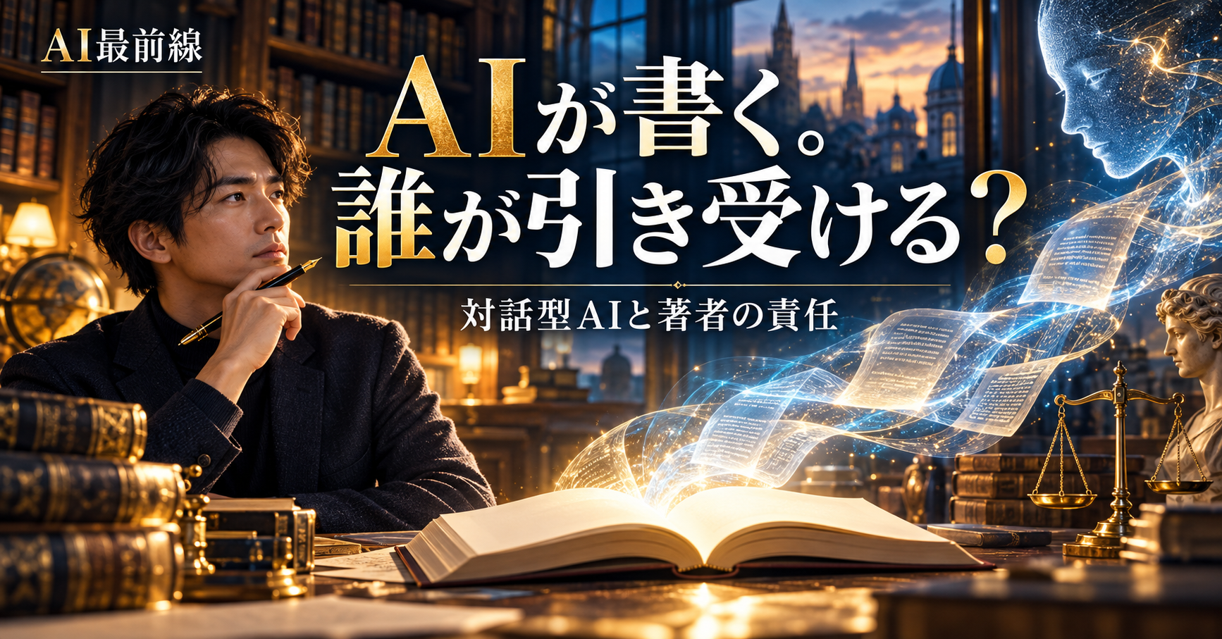 『対話型AIの哲学』から考える、AI時代の書き手と責任