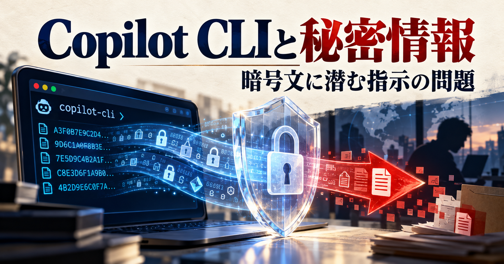 Copilot CLIの暗号文による情報送信。権限と意図の間を考える