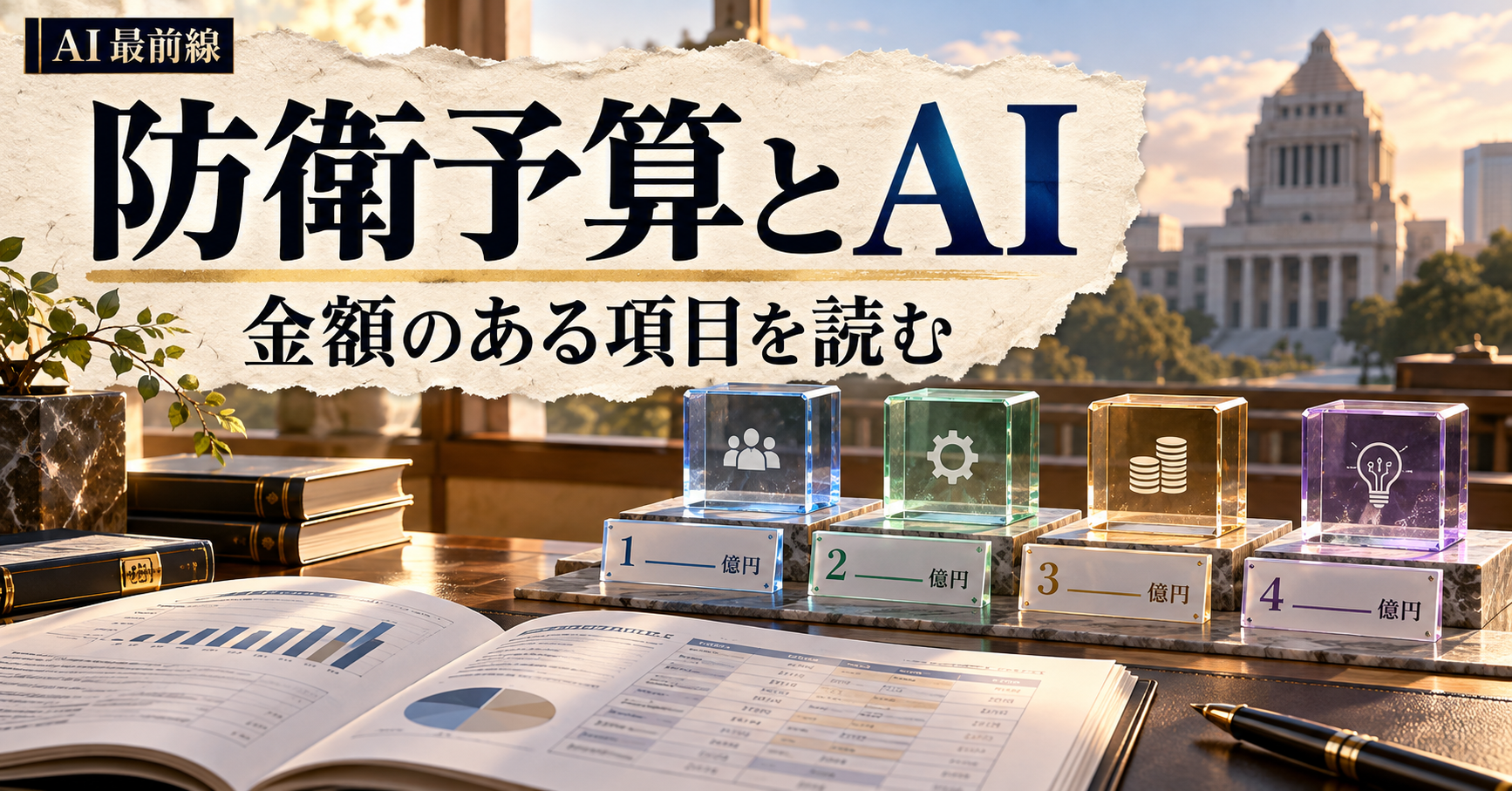 防衛省2027年度概算要求、AI事業の金額と事項要求を読み分ける