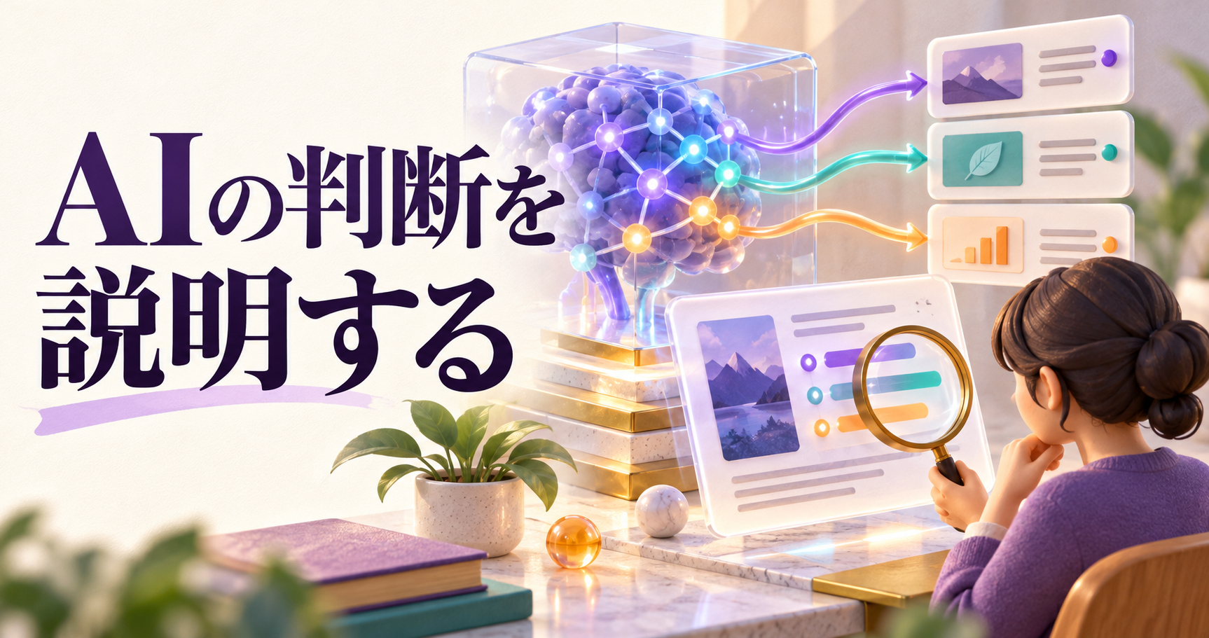 説明できるAIを仕事へ。浸透学習と人の判断の接点