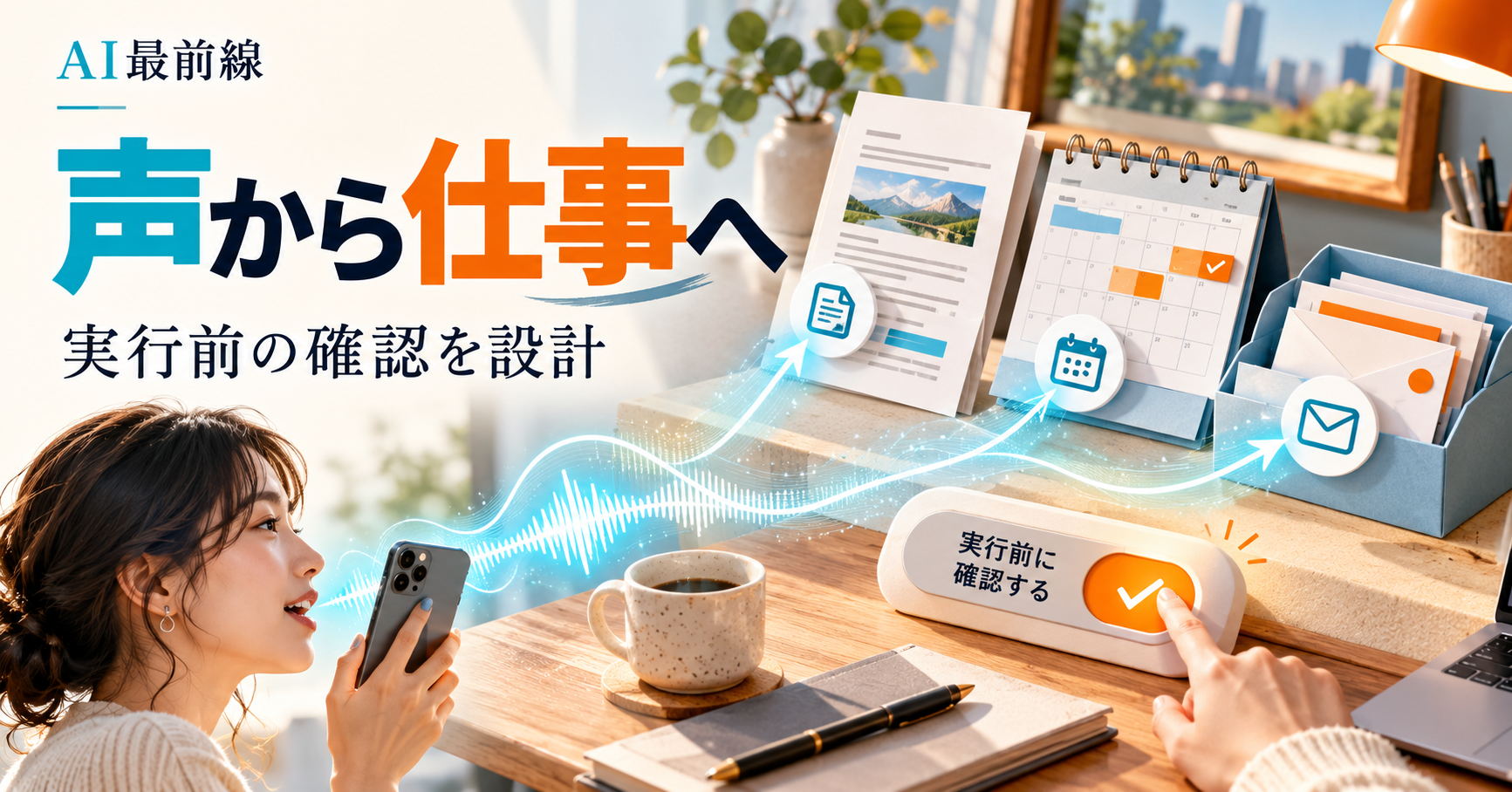 Gemini Liveの音声業務、会話から実行へ進む前に確認すること