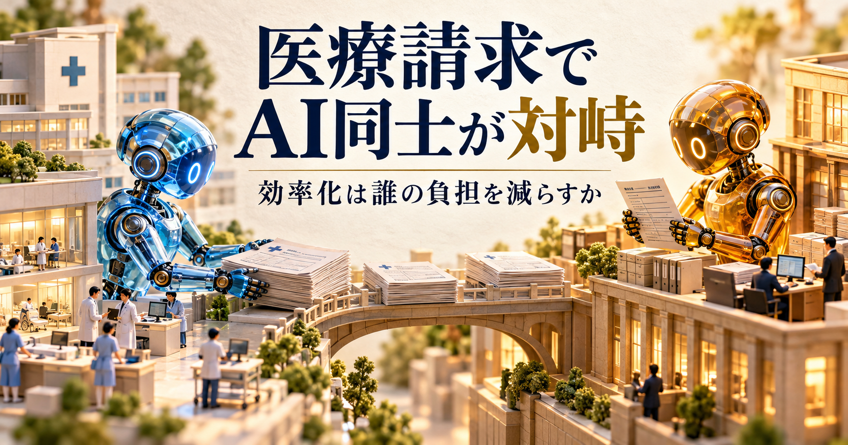 病院請求AIは何を増やすのか。保険者と病院の主張を読み分ける