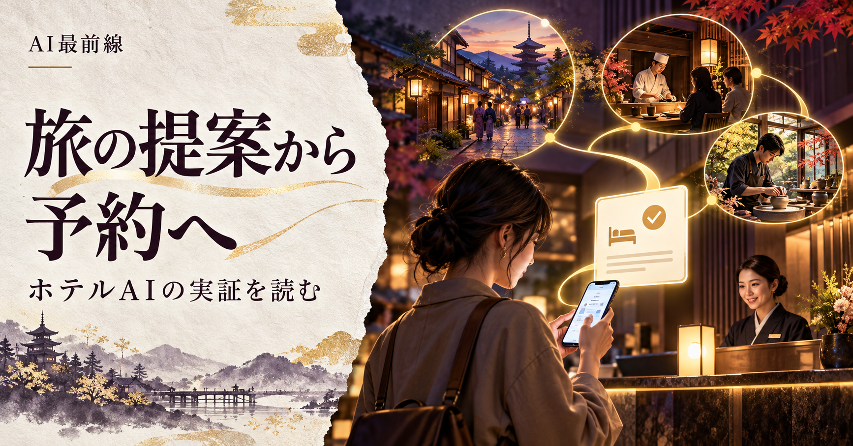 ホテルAIを地域の予約へつなぐ。UPBONDとJapanTicketの実証