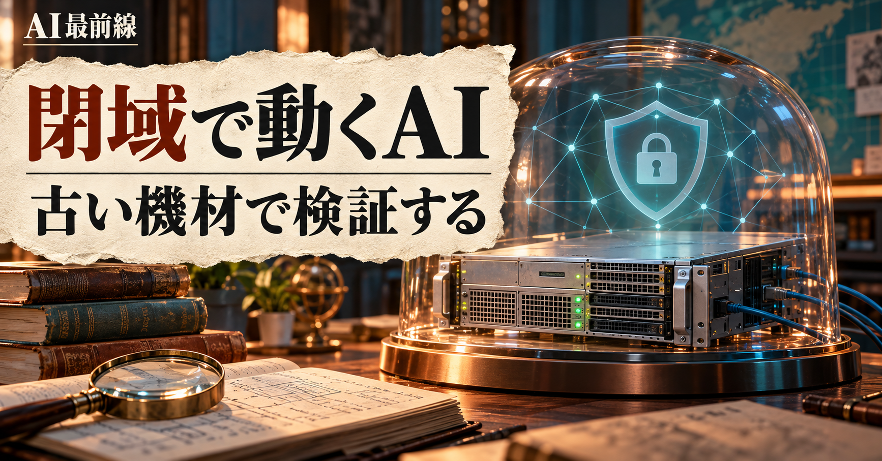GPUなしの閉域AIをどう検証したか、IPA卒業プロジェクトの統制と限界