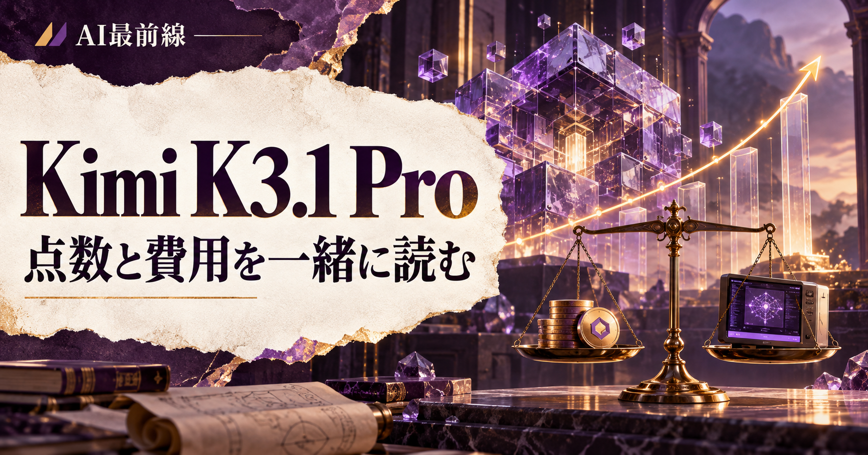 Kimi K3.1 Proの評価を読む。点数・費用・公開条件を分ける