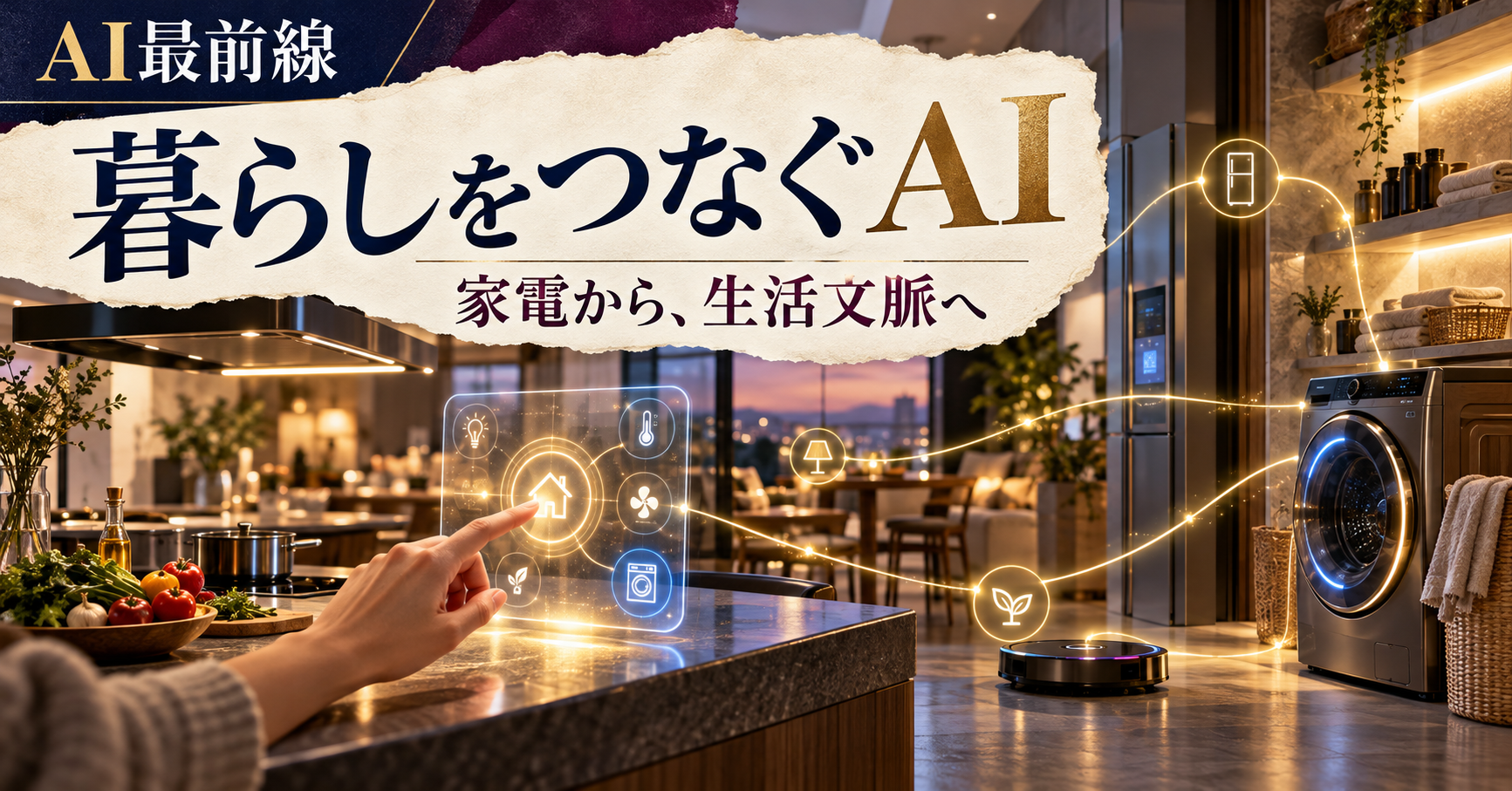 LG ThinQ Clawは生活文脈をどう家電につなぐのか