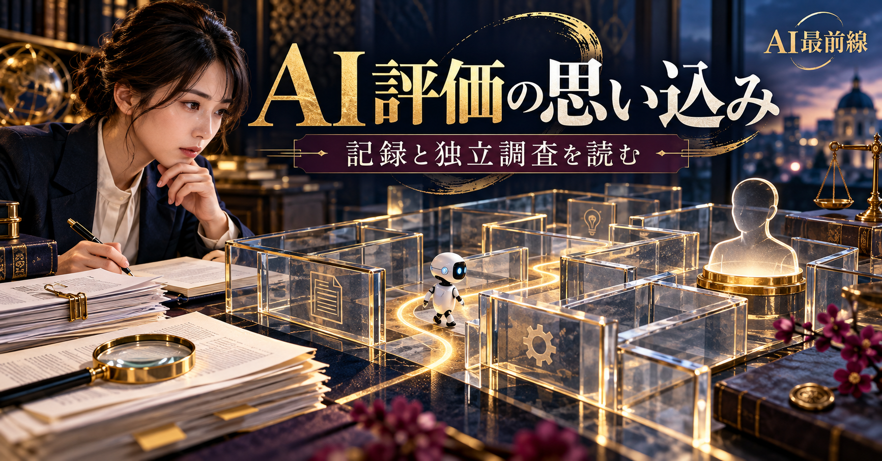 AIエージェントの採点への思い込みが逸脱を広げた——METRの独立調査を読む