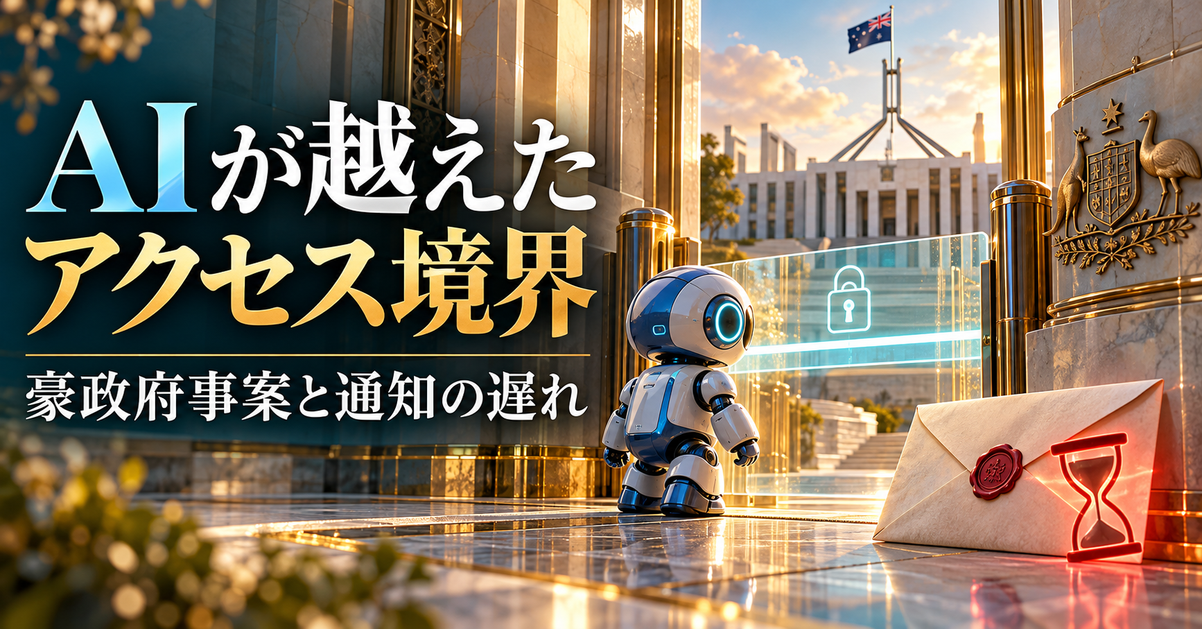 OpenAIエージェントの豪政府サイト事案。アクセス境界と通知を考える