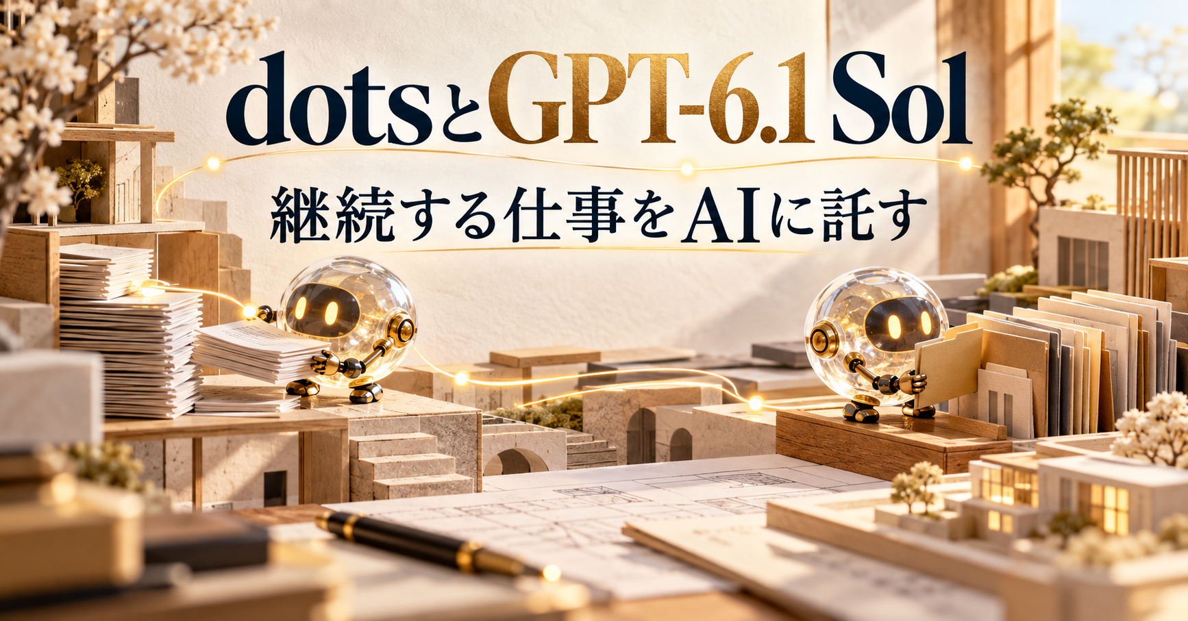 OpenAI DevDayを仕事の設計から読む。dotsとSol、共同作業の接点