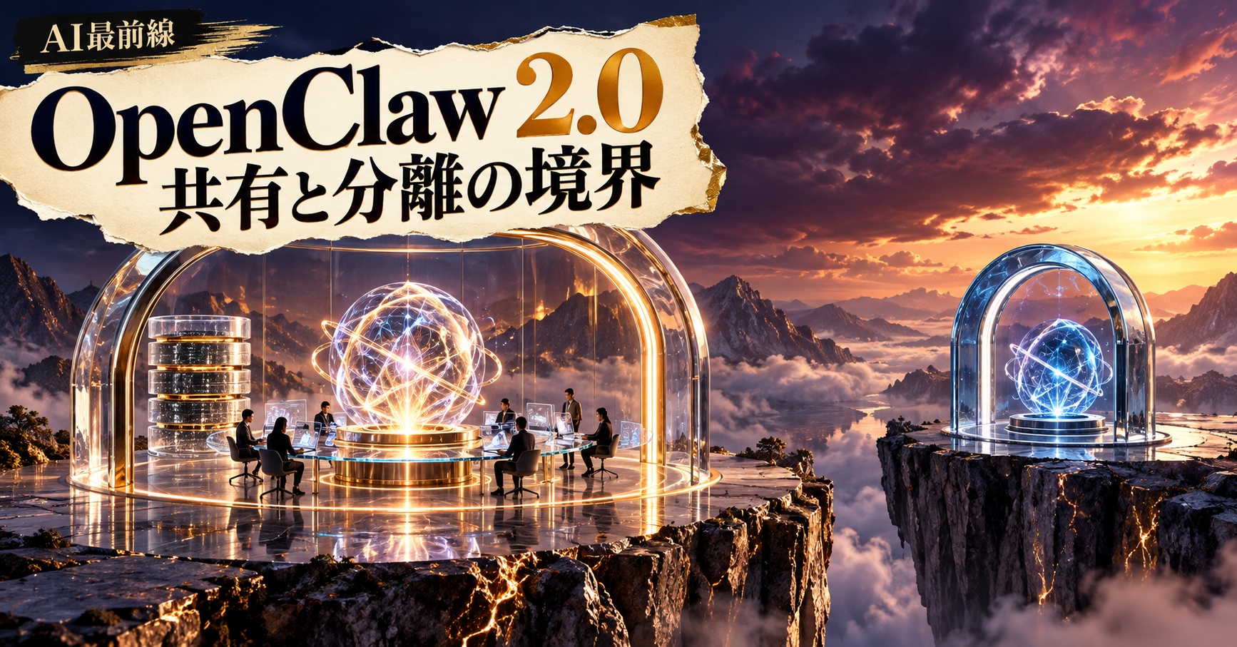 OpenClaw 2.0の共有セッション、協働とテナント分離の境界