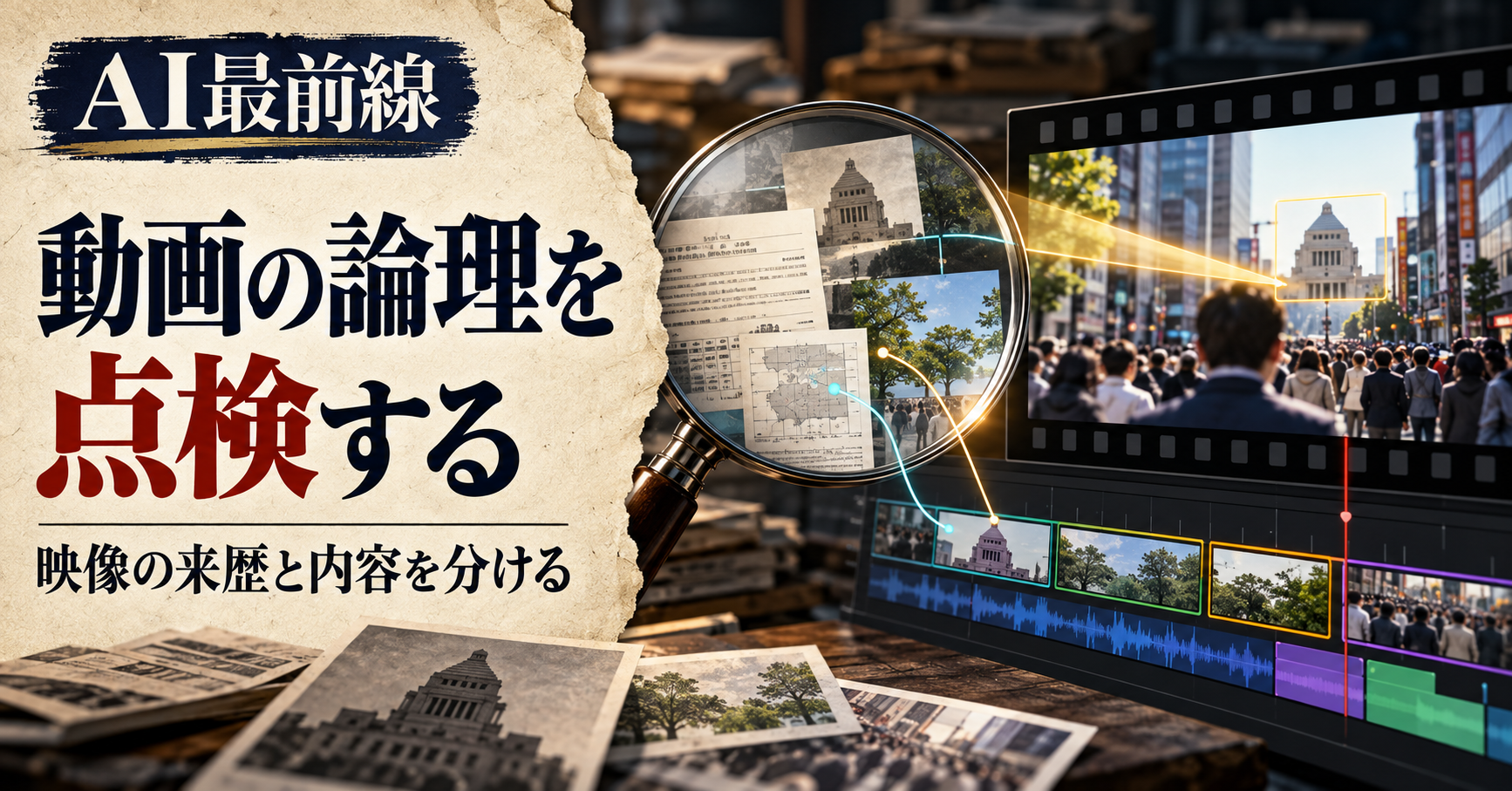 PARAs AIの動画分析、映像の論理と根拠を公開前に点検する
