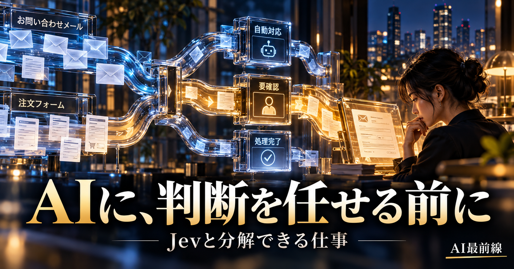 TypeSafe Jevと業務の分解。速い判断を自動化へつなぐ条件